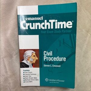 Emanuel CrunchTime Civil Procedure Book